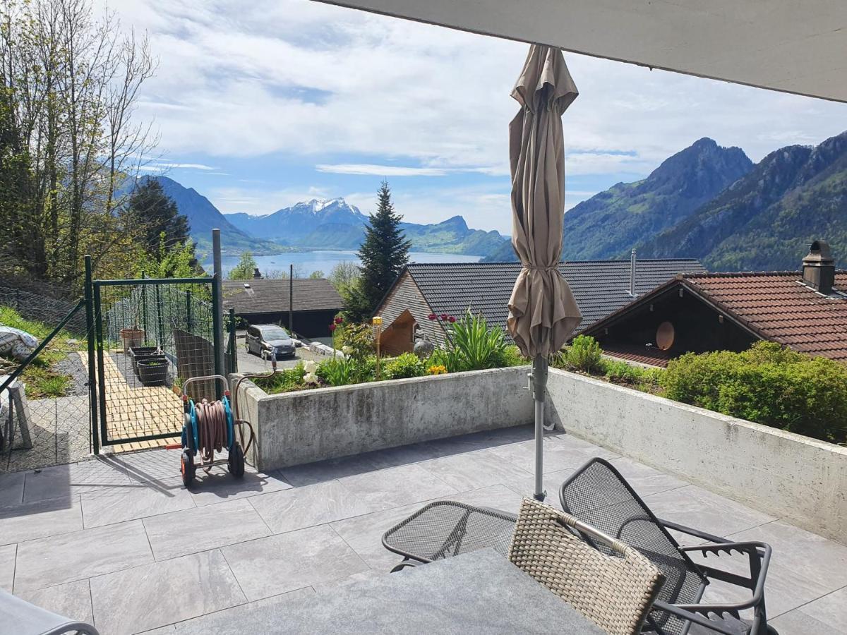 Appartement Seelewaermerli - Balsam Fuer Ihre Seele Seelisberg Exterior photo